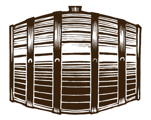 酒桶插画